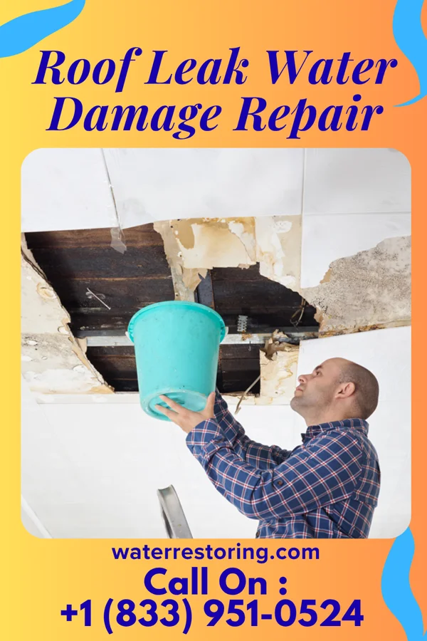 Roof Leak Water Damage Repair in Farmersville, CA